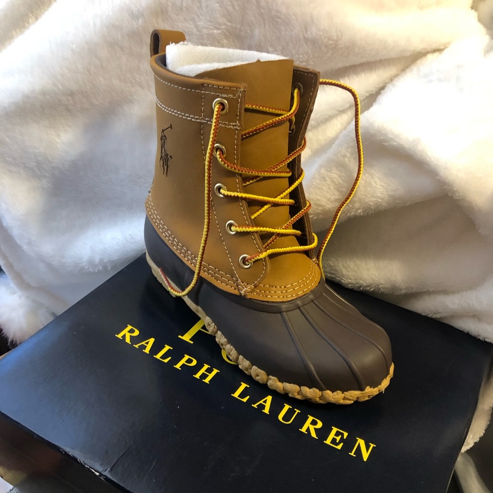 Polo Ralph Lauren kids Duck Boots size 1.5